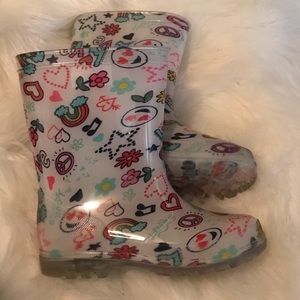 Children's Light Up Rain Boots
